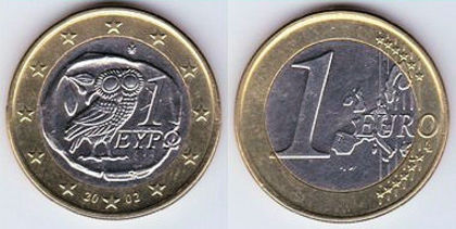 1 euro, 2006, E8 - Grecia