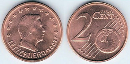 2 euro centi, 2006, 2.8 - Luxemburg