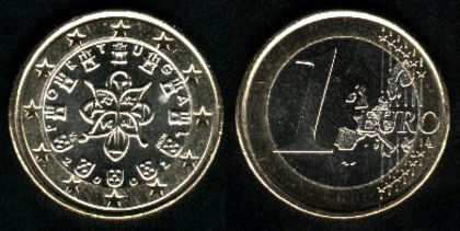 1 euro, Portugalia, 2003, E1 - Portugalia