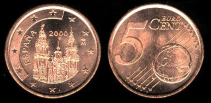 5 euro centi, Spania, 1999, 5.3 - Spania