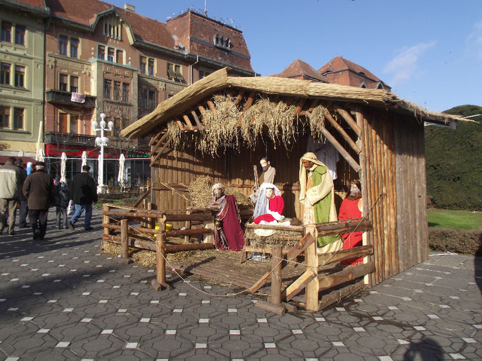 sceneta nasterii Domnului, centru Timisoara (2)