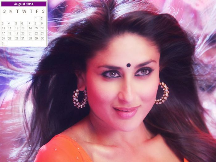 Kareena-Kapoor-Calendar-August-2014 - OMG-CUM ARATA KAREENA KAPOOR NEMACHIATA CE URATA E-N-O RECUNOSTI-SI MACHIATA CUM E