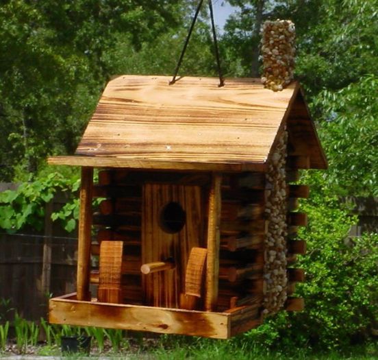 LogCabin Birdhouse2