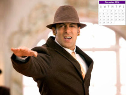 Salman-Khan-Calendar-December-2014 - CALENDARE CU SALMAN KHAN