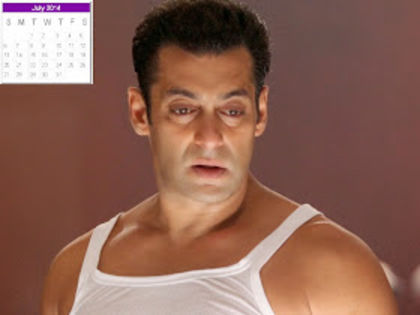 Salman-Khan-Calendar-July-2014 - CALENDARE CU SALMAN KHAN