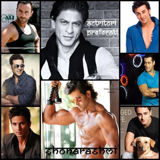 Top actori - Spuneti top 8 actori si actrite preferate de la Bollywood