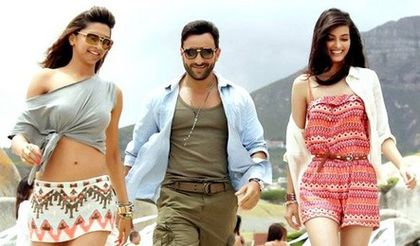 Deepika-Padukone-Sif-Ali-Khan-and-Diana-Pent-in-Cocktail - Deepika Padukone