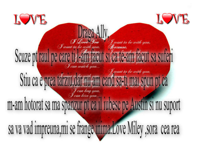 (asa scria  in scrisoare)