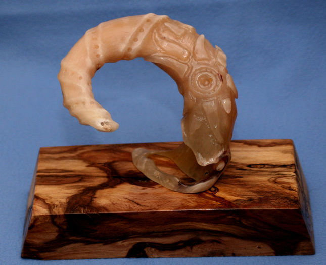 Sculptura in corn de berbec - E - Ultimile