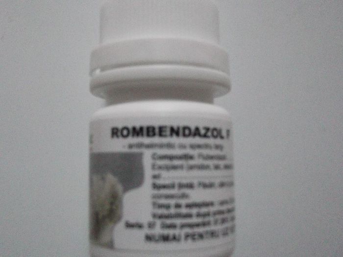 ROMBENDAZOL F 100cp 14 RON