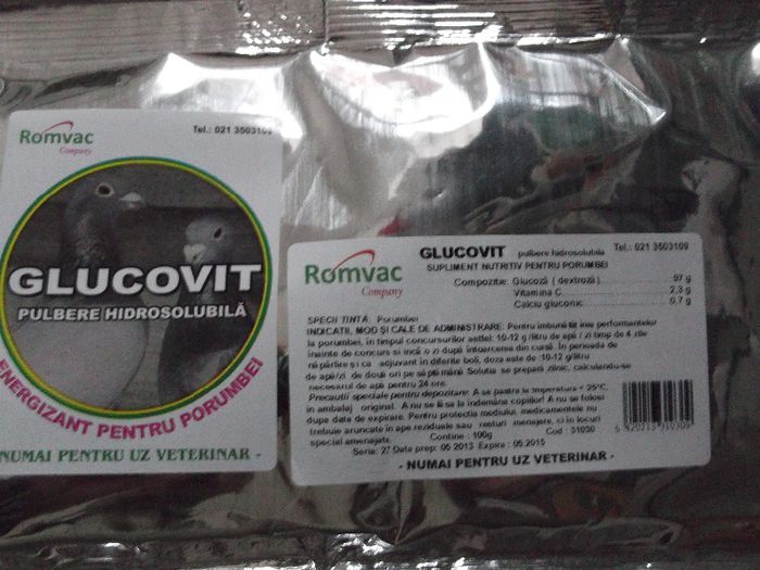 GLUCOVIT 100 G 15,5 RON - PRODUSE ROMVAC