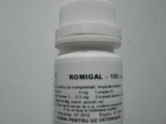 ROMIGAL 100 cp 12 RON - PRODUSE ROMVAC