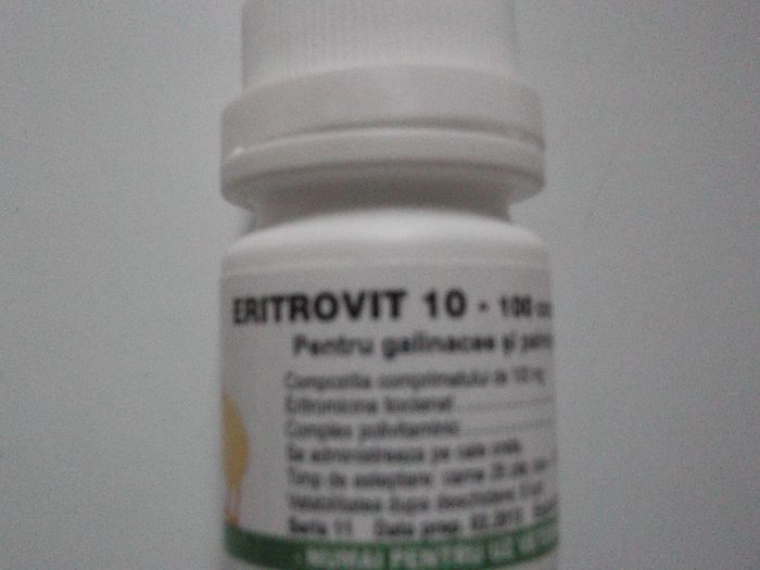 ERITROVIT 10 100 cp 7,5 RON - PRODUSE ROMVAC