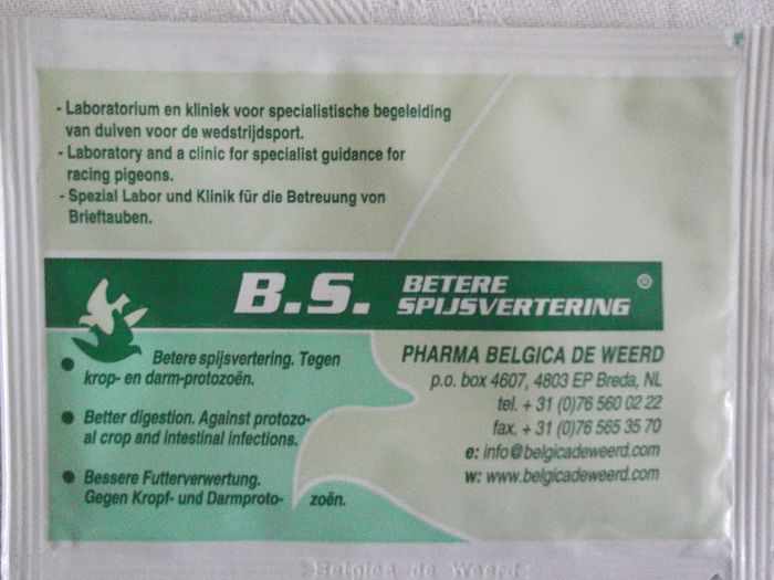 B.S. 8 RON - PRODUSE BELGICA DE WEERD