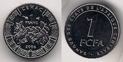 1 franc, 2006, 1159 - Africa
