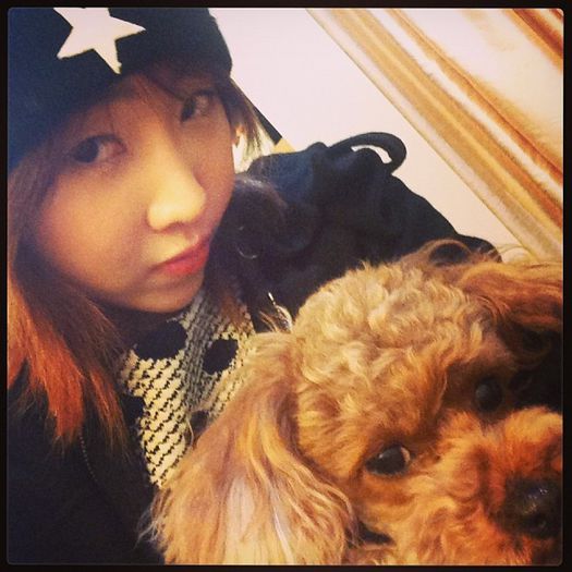 minzy and dougie1 - 2NE1 animals