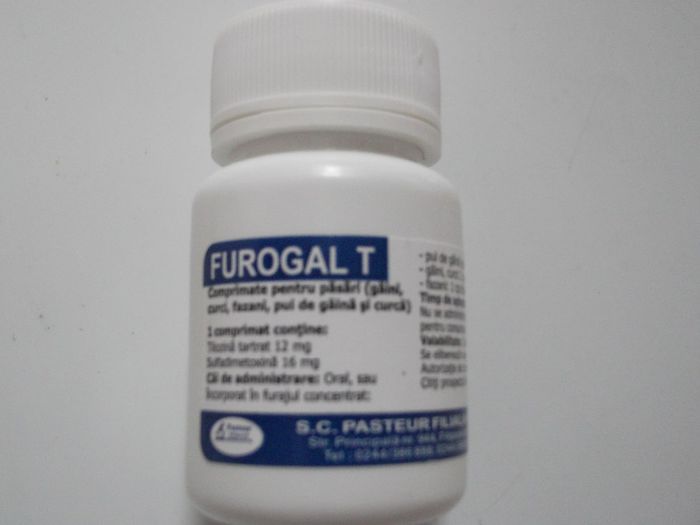 FUROGAL T 100 cp 6,5 RON - PRODUSE PASTEUR
