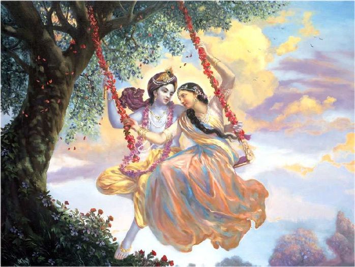 DeYuDeea - ALEGE-TI O POZA LIBERA CU CUPLUL ZEIESC INDIAN RADHA-KRISHNA