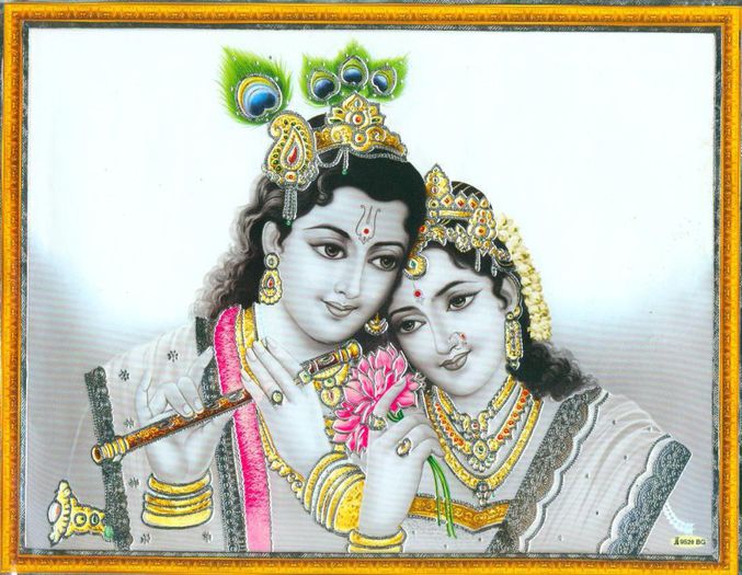 8 - ALEGE-TI O POZA LIBERA CU CUPLUL ZEIESC INDIAN RADHA-KRISHNA