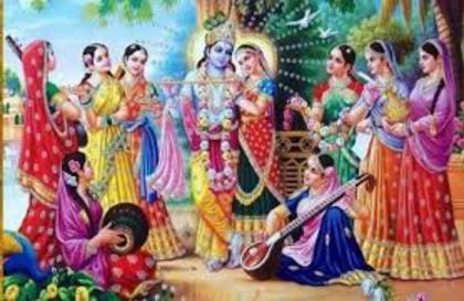 Iustyna - ALEGE-TI O POZA LIBERA CU CUPLUL ZEIESC INDIAN RADHA-KRISHNA