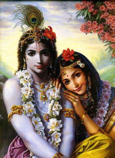 31 - ALEGE-TI O POZA LIBERA CU CUPLUL ZEIESC INDIAN RADHA-KRISHNA