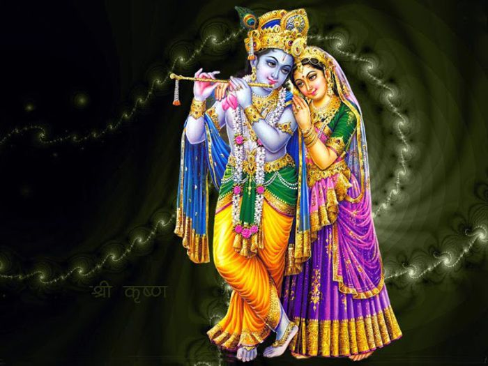 32 - ALEGE-TI O POZA LIBERA CU CUPLUL ZEIESC INDIAN RADHA-KRISHNA