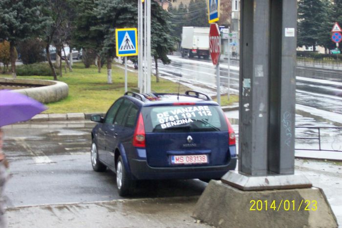 DE LUNI DE ZILE PARCHEAZA PE ZEBRA IN CENTRU PE STR. CONSILIUL EUROPEI.. - DE GUSTIBUS  ET COLORIBUS NON DISPUTANDUM