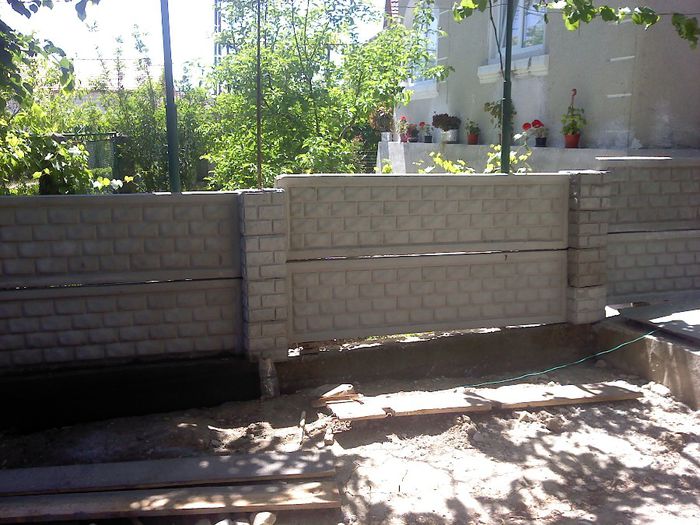 Cerere pret prin mesaj privat - Gard prefabricat din beton