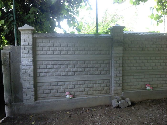  - Gard prefabricat din beton