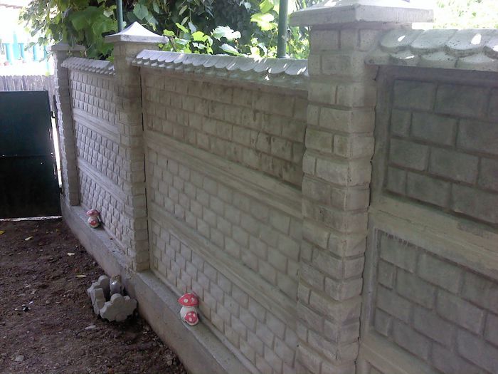  - Gard prefabricat din beton