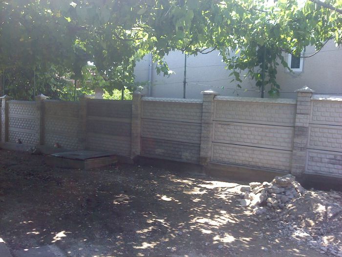  - Gard prefabricat din beton