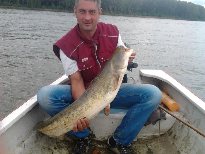 La clonc pe Dunare 9,9kg - La pescuit pe Dunare