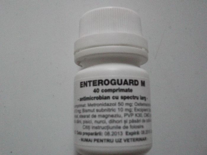 ENTEROGUARD M 40 CP 15,5 RON - ENTEROGUARD M 40 CP - 15 RON SI 50 DE BANI