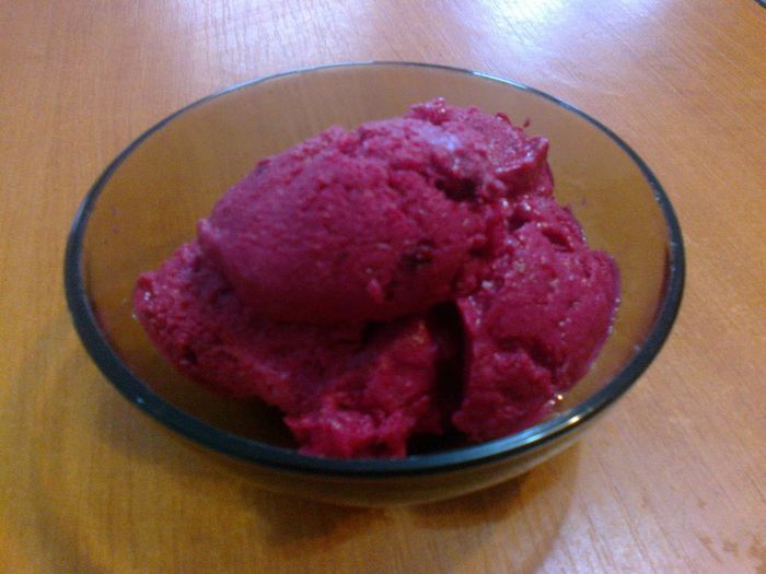 Inghetata de casa - cu sfecla rosie - Culinar 2