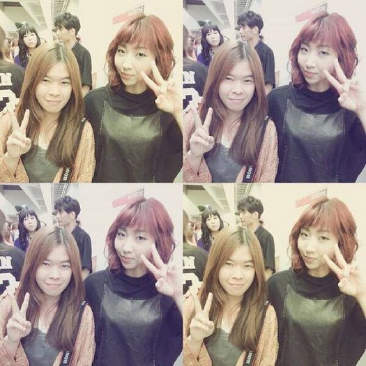 minzy and sister - Gong Min Young