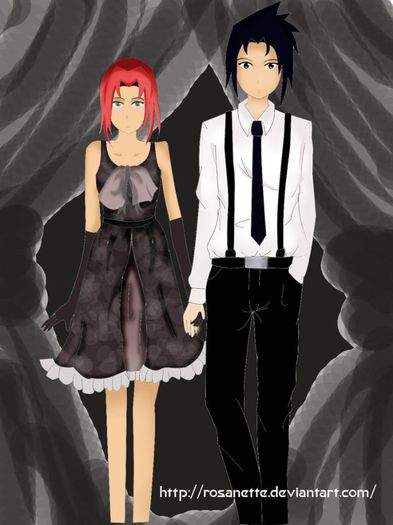 sasusaku_at_party__by_rosanette-d4zn05z