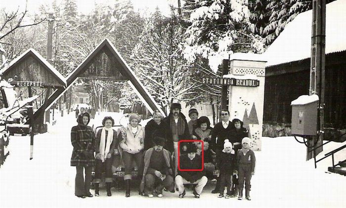 Reveillon 1980 in statiunea Bradul; Langa Toplita
