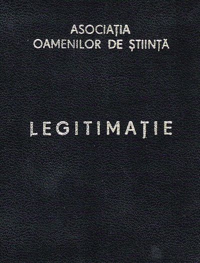 Legitimatia de membru, 1990; Nr. 3097 din 13 ianuarie1990.
