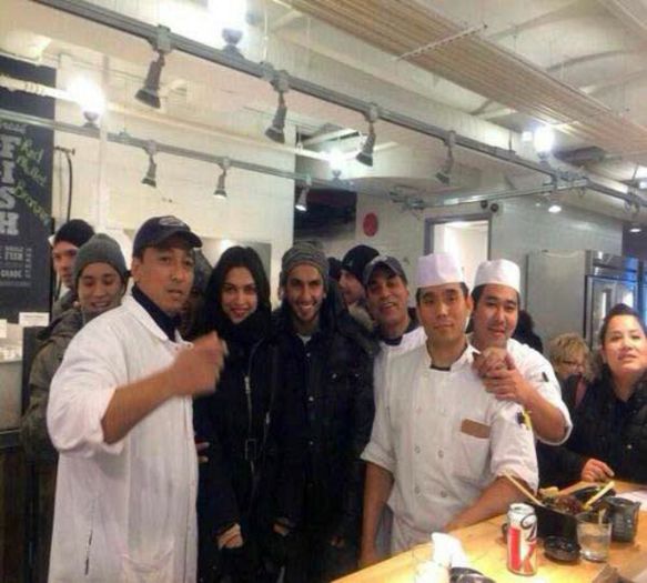 How did Deepika Padukone celebrate her birthday with Ranveer Singh