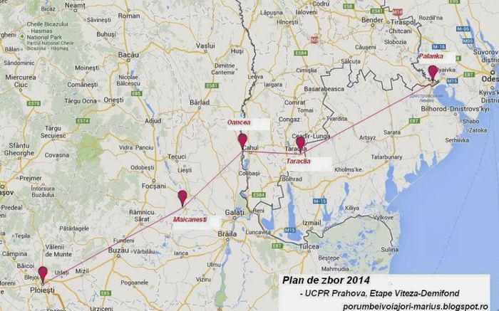 Plan de zbor 2014 UCPR - viteza-demifond