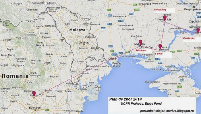 Plan de zbor 2014 UCPR - fond