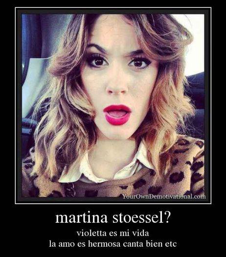 25 - ALEGE-TI O POZA LIBERA CU MARTINA STOESSEL