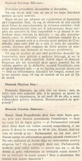 Asupra demiterii presedintelui Romaniei - 1991