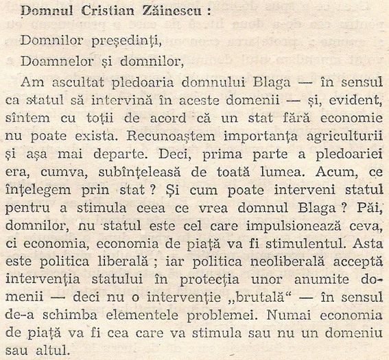 Despre economia de piata - 1991