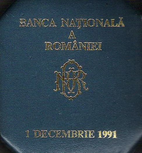 Primirea casetei cu moneda de 100 lei; De la Guvernatorul Bancii Nationale, 1 Decembrie 1991
