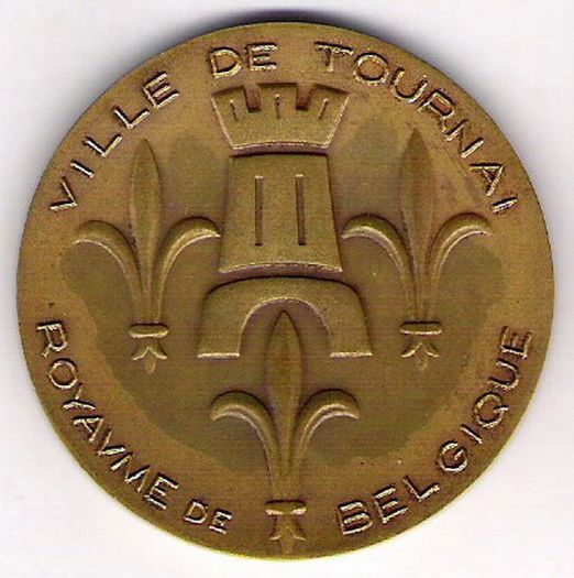 Medalia Orasului Tournai, 9 Mai 1992 - 1992