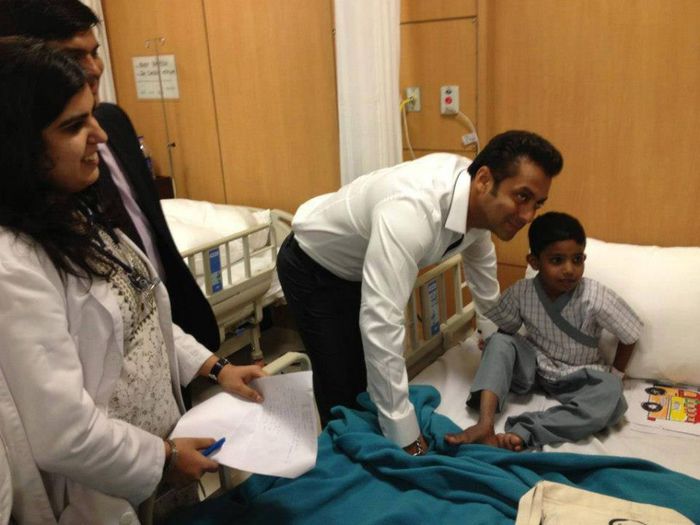 H4 - Salman Khan at Fortis Hospital New Delhi