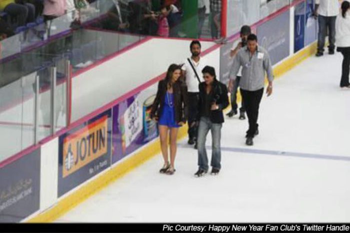 Deepika-Padukone-And-Shah-Rukh-Khan-On-the-Sets-Of-Happy-New-Year-