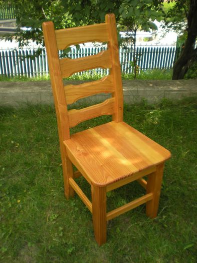 masa scaun din lemn pentru gradina (7) - Set gradina 2 banci si o masa