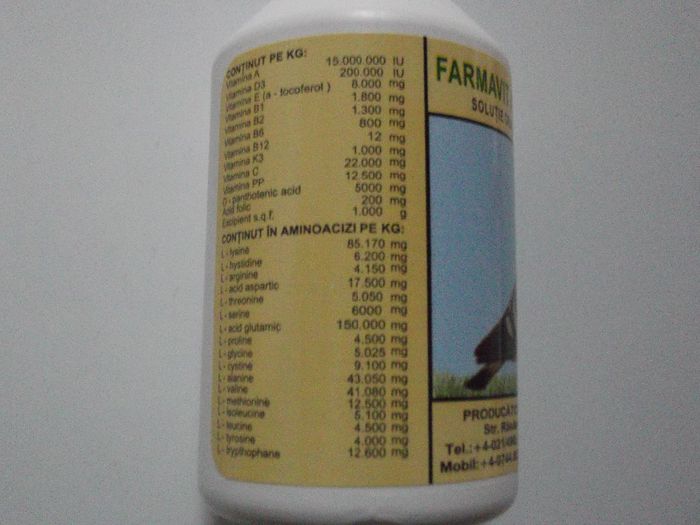FARMAVIT AMINOCOMPLEX 100 ML - 13,5 RON - FARMAVIT AMINOCOMPLEX 100 ML - 13 RON SI 50 DE BANI